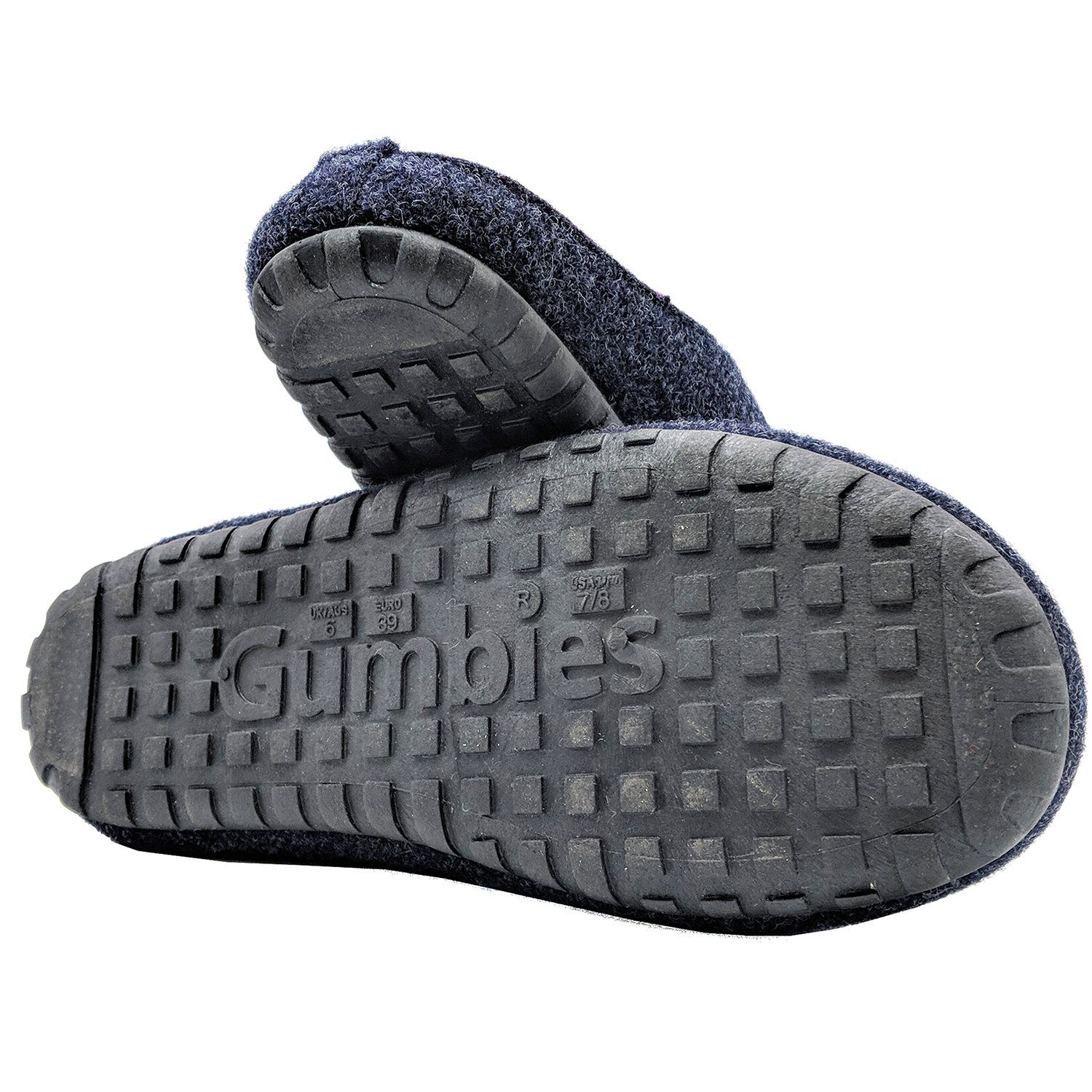 Gumbies Outback Slipper in Navy Pink Hausschuh aus recycelten Materialien, rutschfeste & stabile Sohle