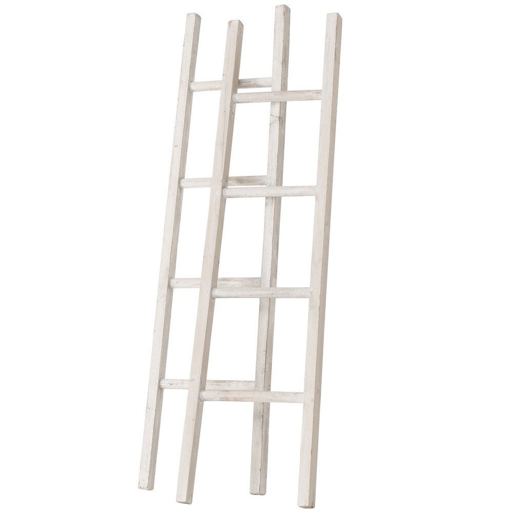 BOLTZE GRUPPE GmbH Hängedekoration Dekoaufsteller Lexy Leiter Grau Tanne H 118 cm - Stückpreis