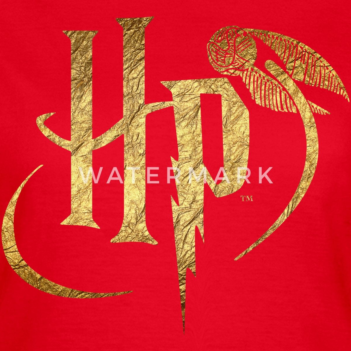Spreadshirt T-Shirt Harry Potter HP Logo günstig online kaufen