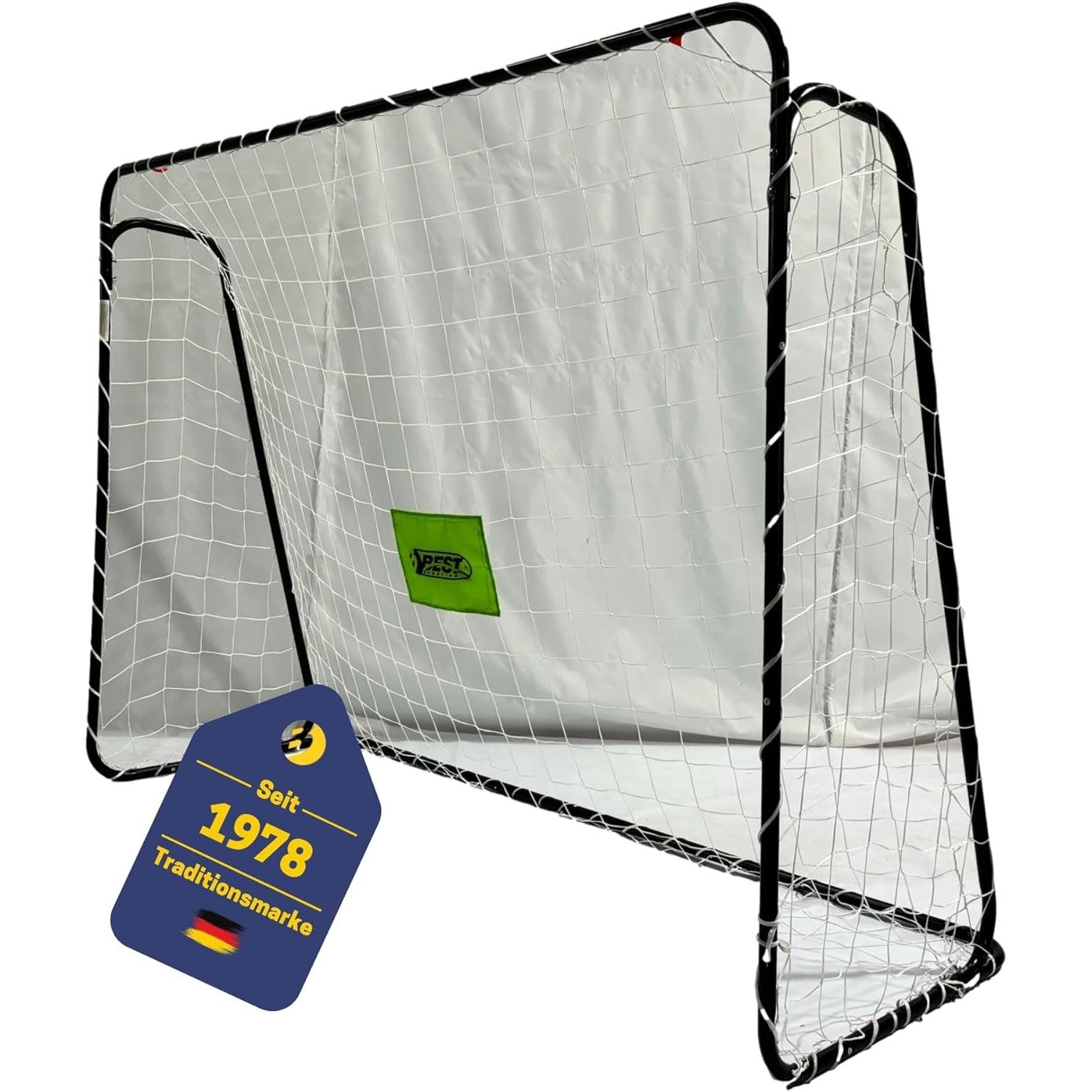 Best Sporting Fußballtor 11053 Fußballtor 213 x 152 x 76 cm in Schwarz