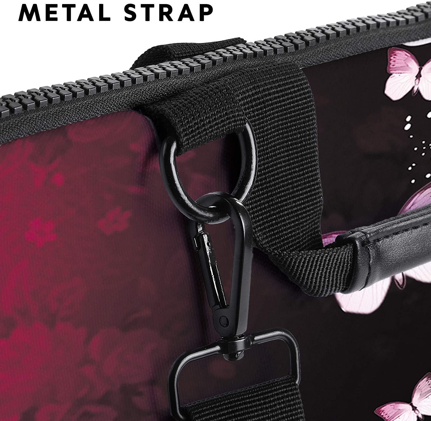MAXLVL Laptoptasche 15.6 / 17.3 Zoll (Notebooktasche aus Canvas mit Zubehörfach), Schmutz- & Wasserabweisend – Bild 4 von 5