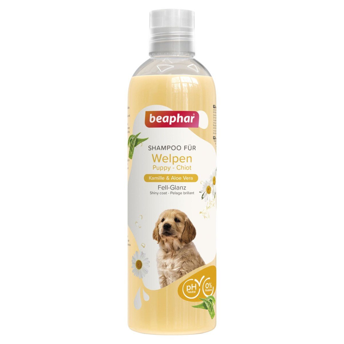 beaphar Tiershampoo Shampoo für Welpen 250 ml, 100 ml
