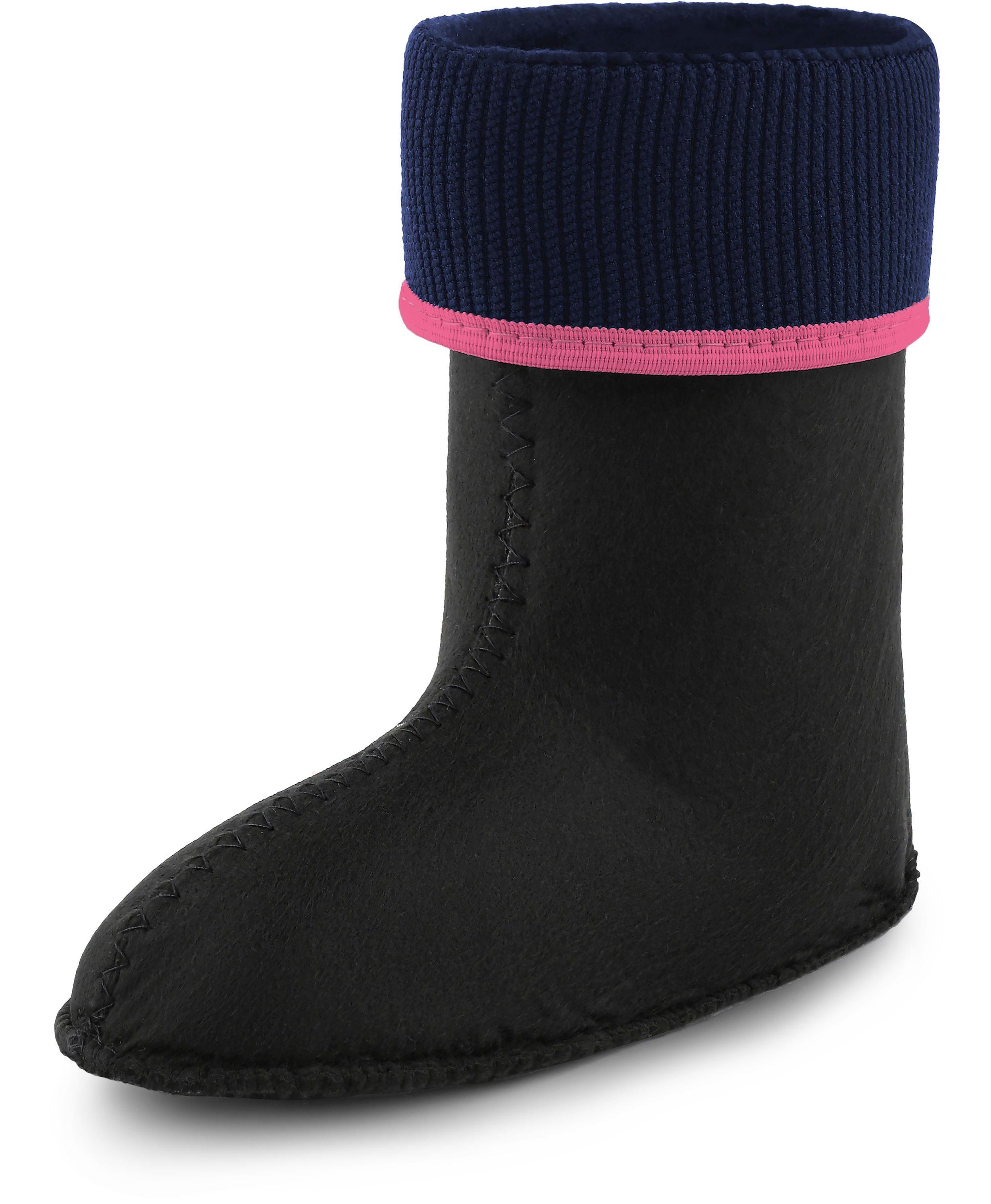 Ladeheid Schaftformer Kinder Mädchen Jungen Wärmende Stiefelsocken Gummistiefel Innen KL046 Rosa1