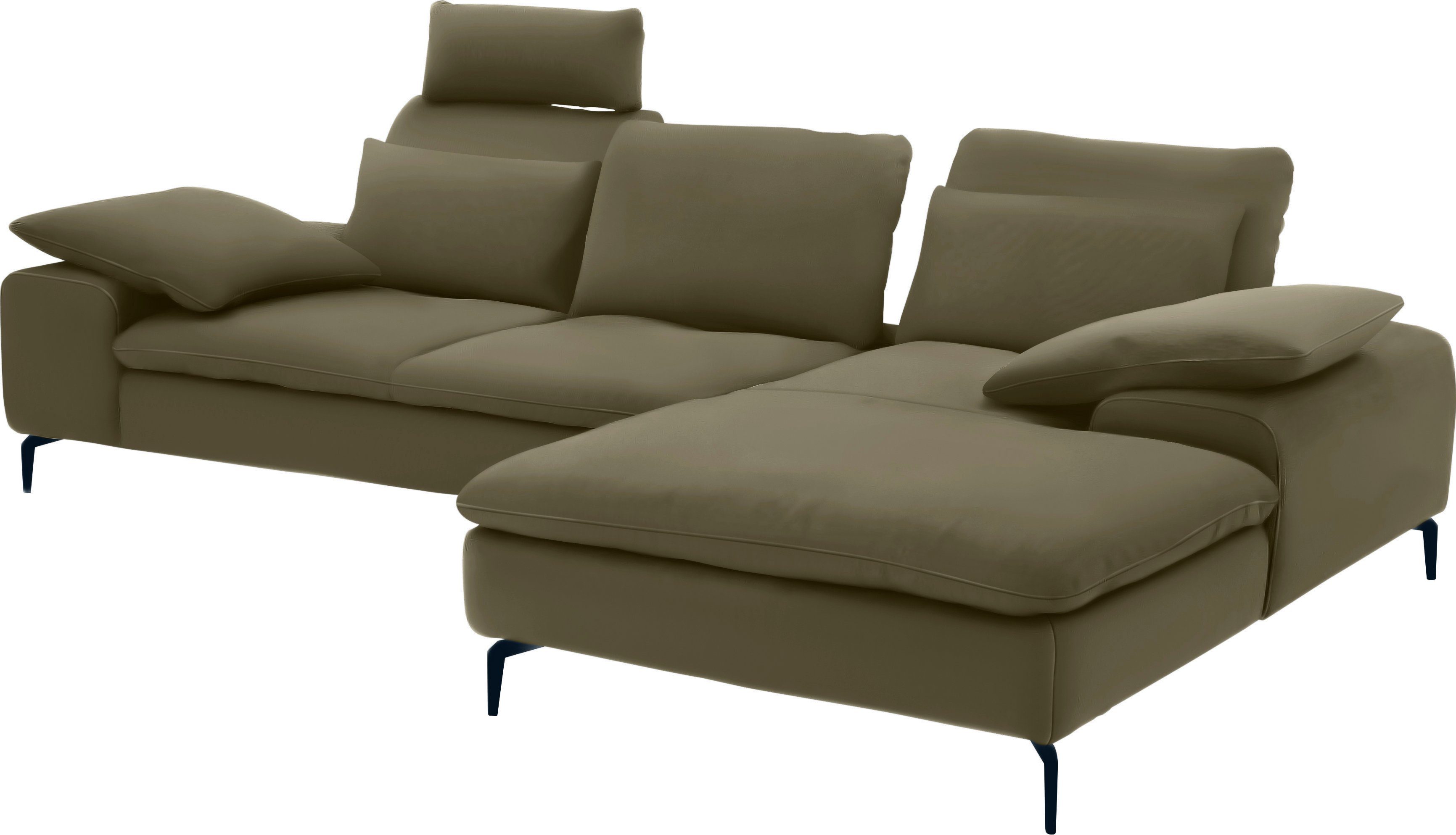 W.SCHILLIG Ecksofa valentinoo, Set, inklusive 299 Breite cm Hocker, mit Sitztiefenverstellung