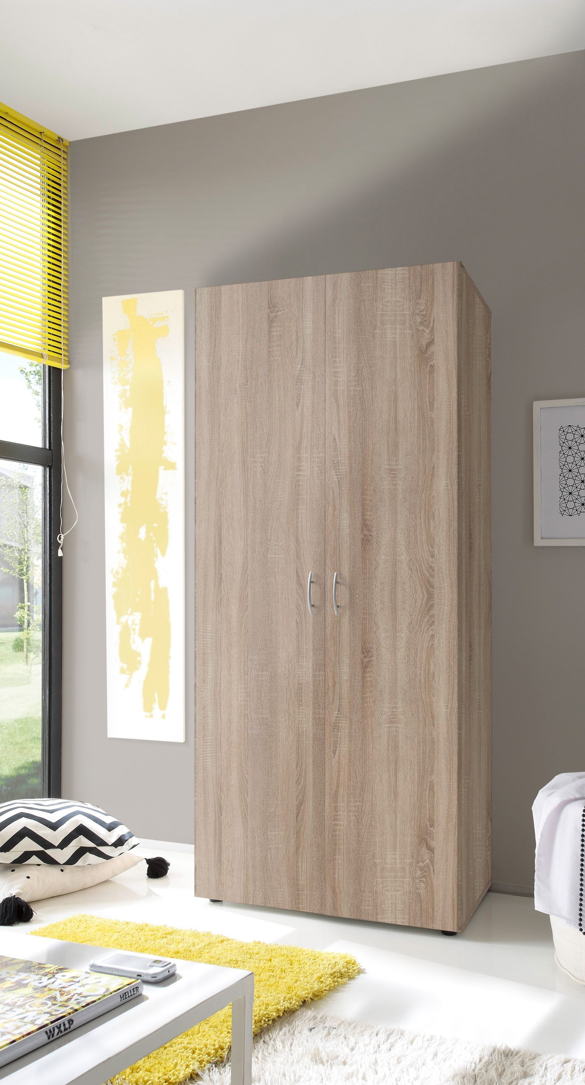 Pol-Power Kleiderschrank Drehtürenschrank BASE 2