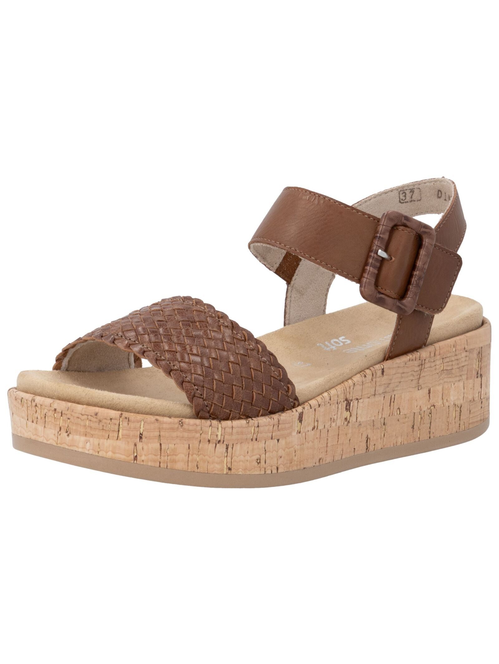 Remonte Remonte Sandalen Lederimitat Keilsandalette