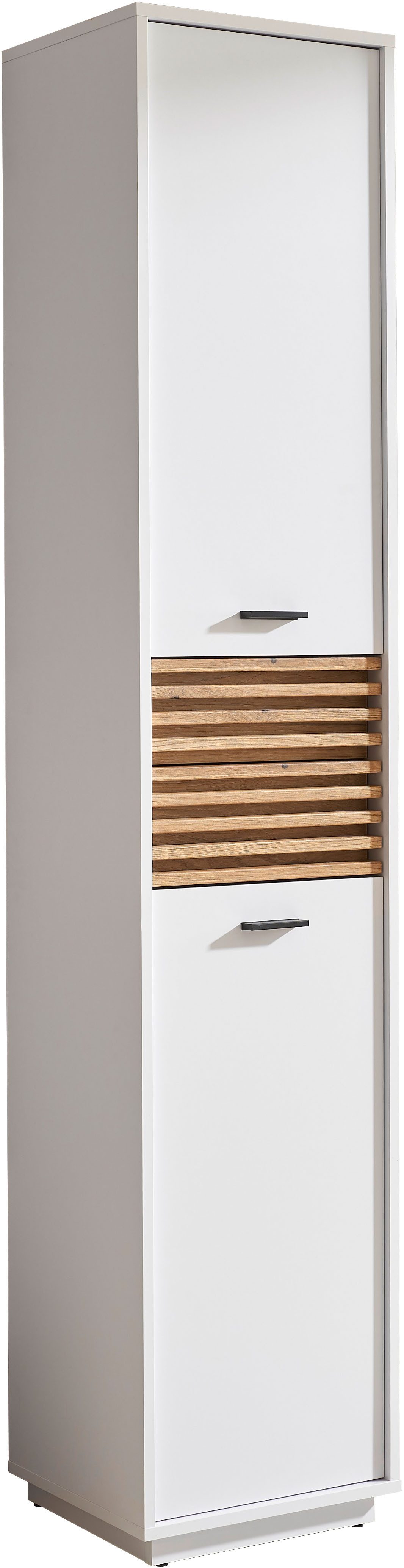 BASIC by Balculina Hochschrank Liguria B/H/T 38x191x35 cm (1-St) Breite 38cm, Unterflurauszug, FSC-Mix 70%
