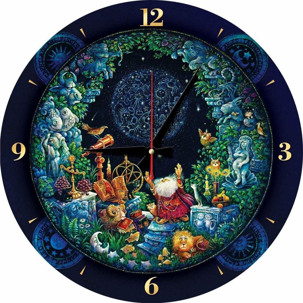 ART PUZZLE Puzzle ART PUZZLE Puzzle Uhr Astrologie 570 Teile (inklusive Rahmen), Puzzleteile