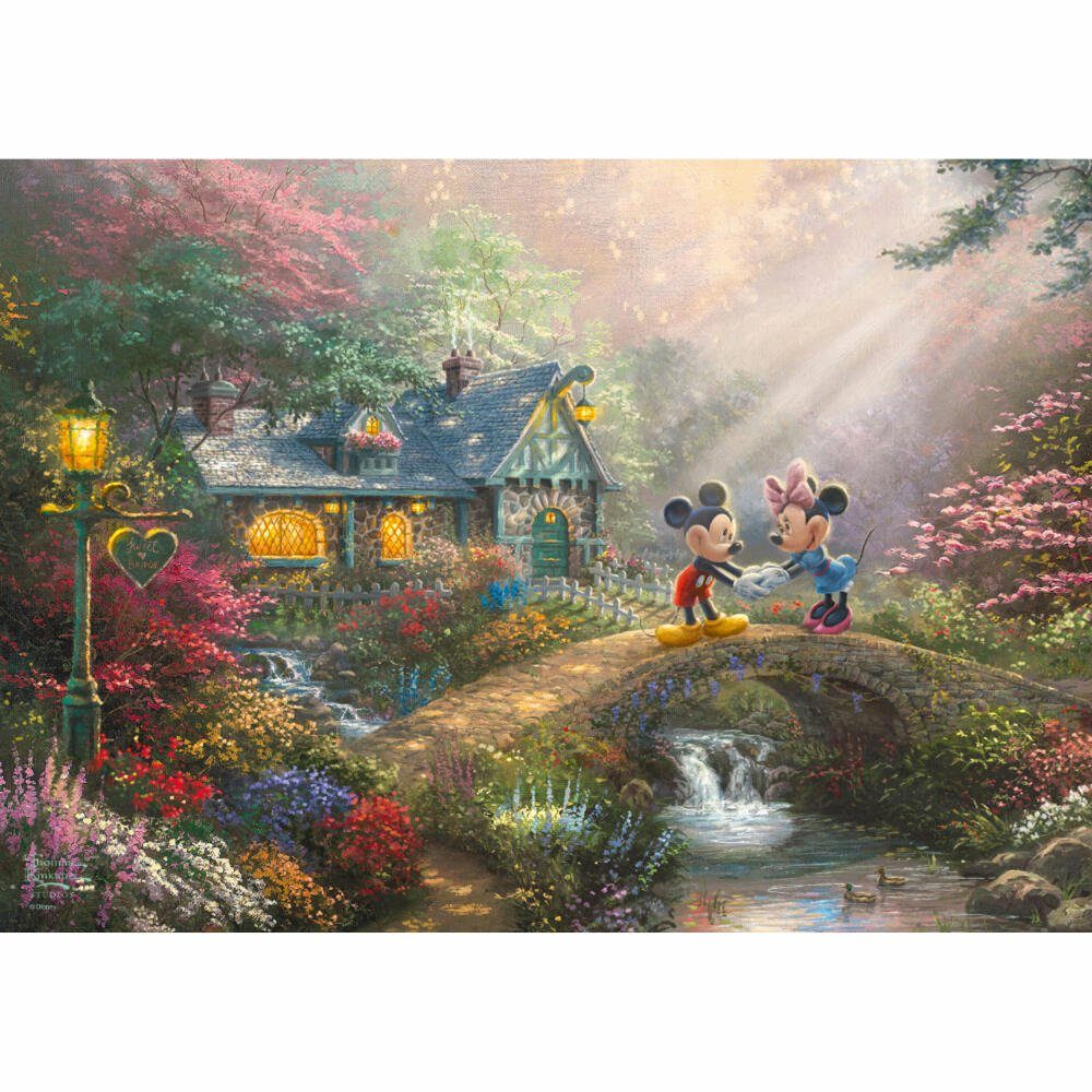Schmidt Spiele Puzzle Disney Mickey & Minnie 500 Teile, 500 Puzzleteile