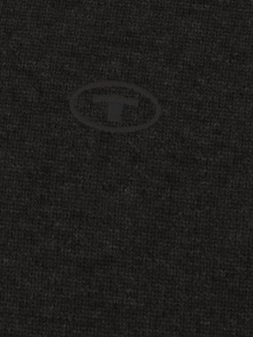 TOM TAILOR Strickpullover Dünner Feinstrick Pullover Basic V-Ausschnitt Sweater 4652 in Dunkelgrau