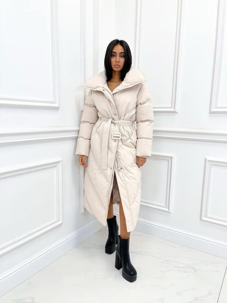 Copperose Winterjacke Winterjacke Oversize Winterparka Steppmantel günstig online kaufen