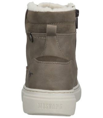 MUSTANG Stiefelette Lederimitat Schnürstiefelette