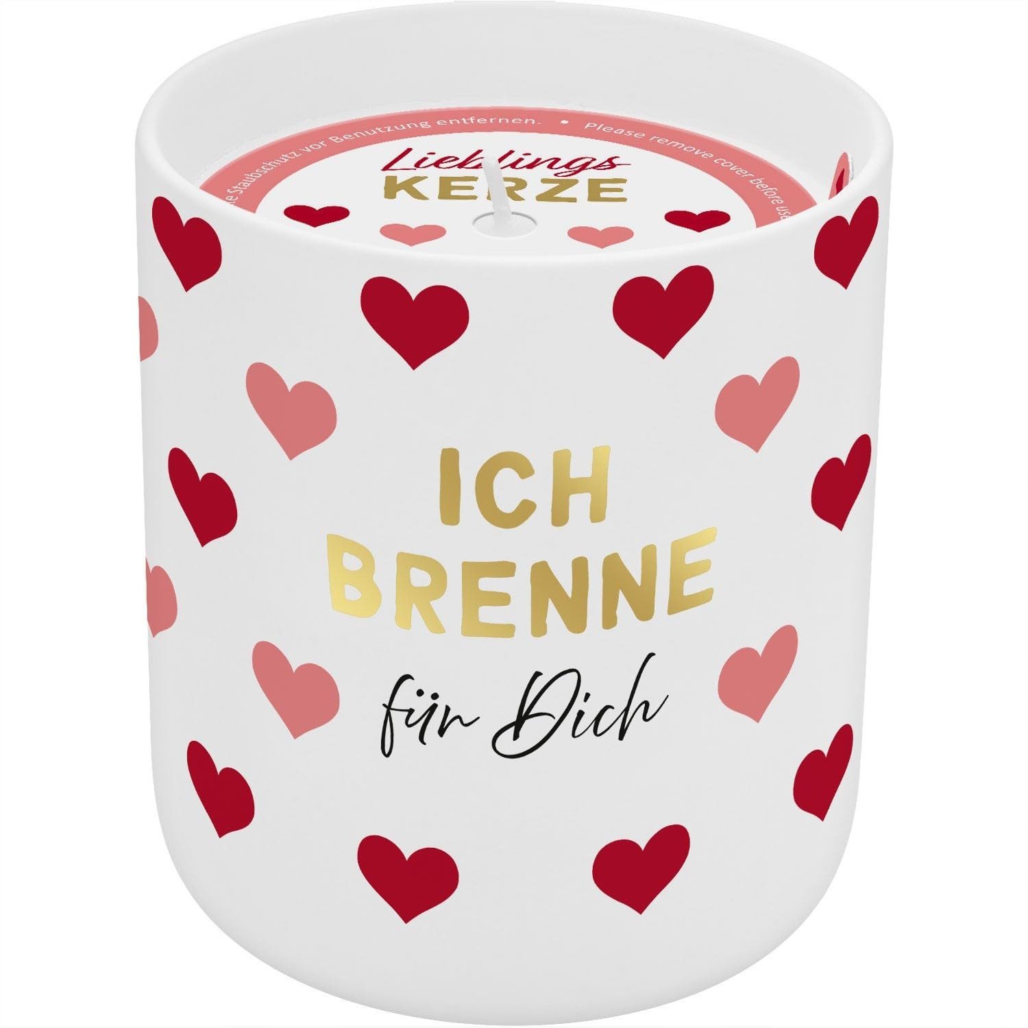 Sheepworld Duftkerze Kerze im Porzellan-Becher dekorativer Blickfang Geschenk Sheepworld