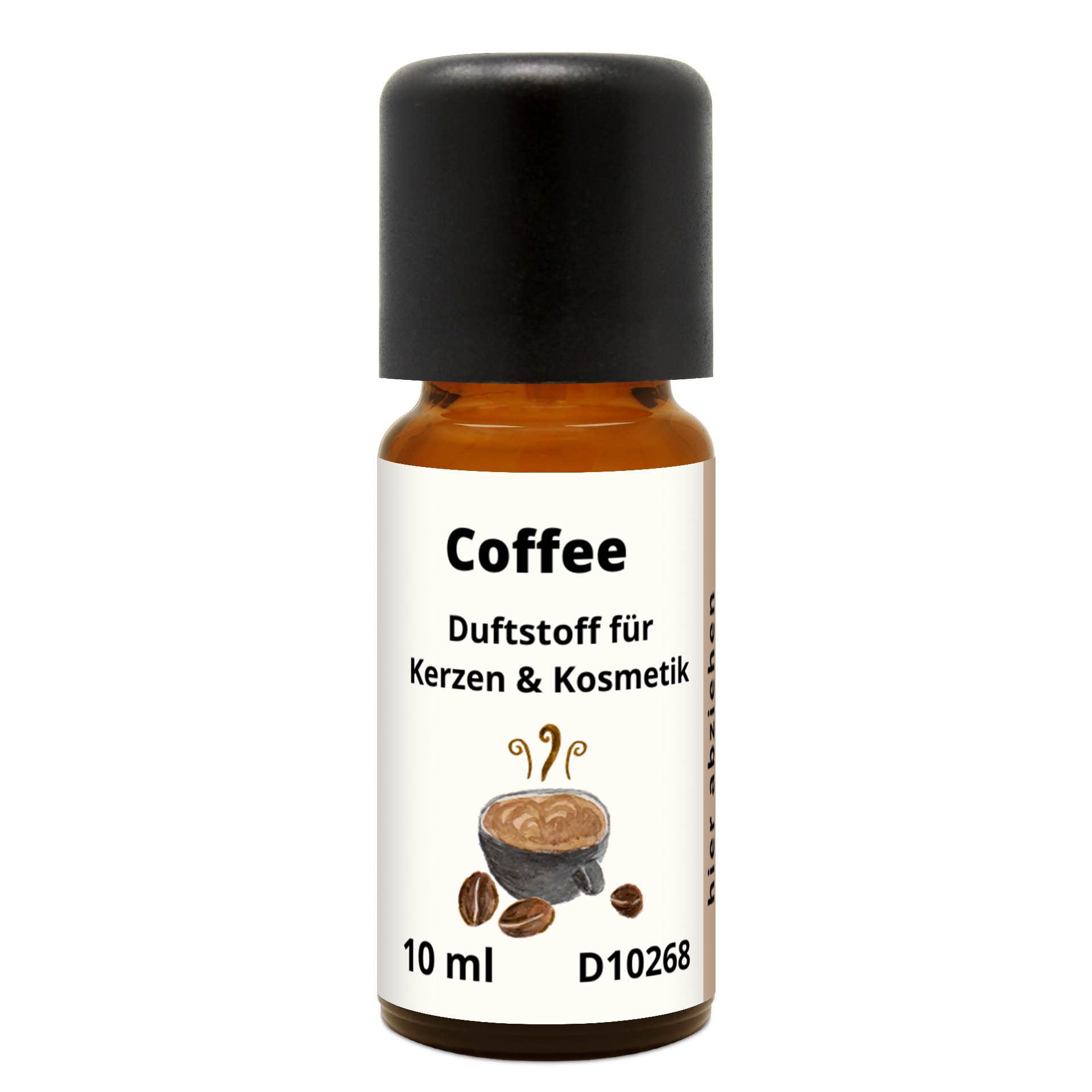 DistrEbution Duftöl Coffee Duftstoff für Kerzen & Kosmetik, Kaffee-Duft für Kerzen, Seifen und Kosmetik
