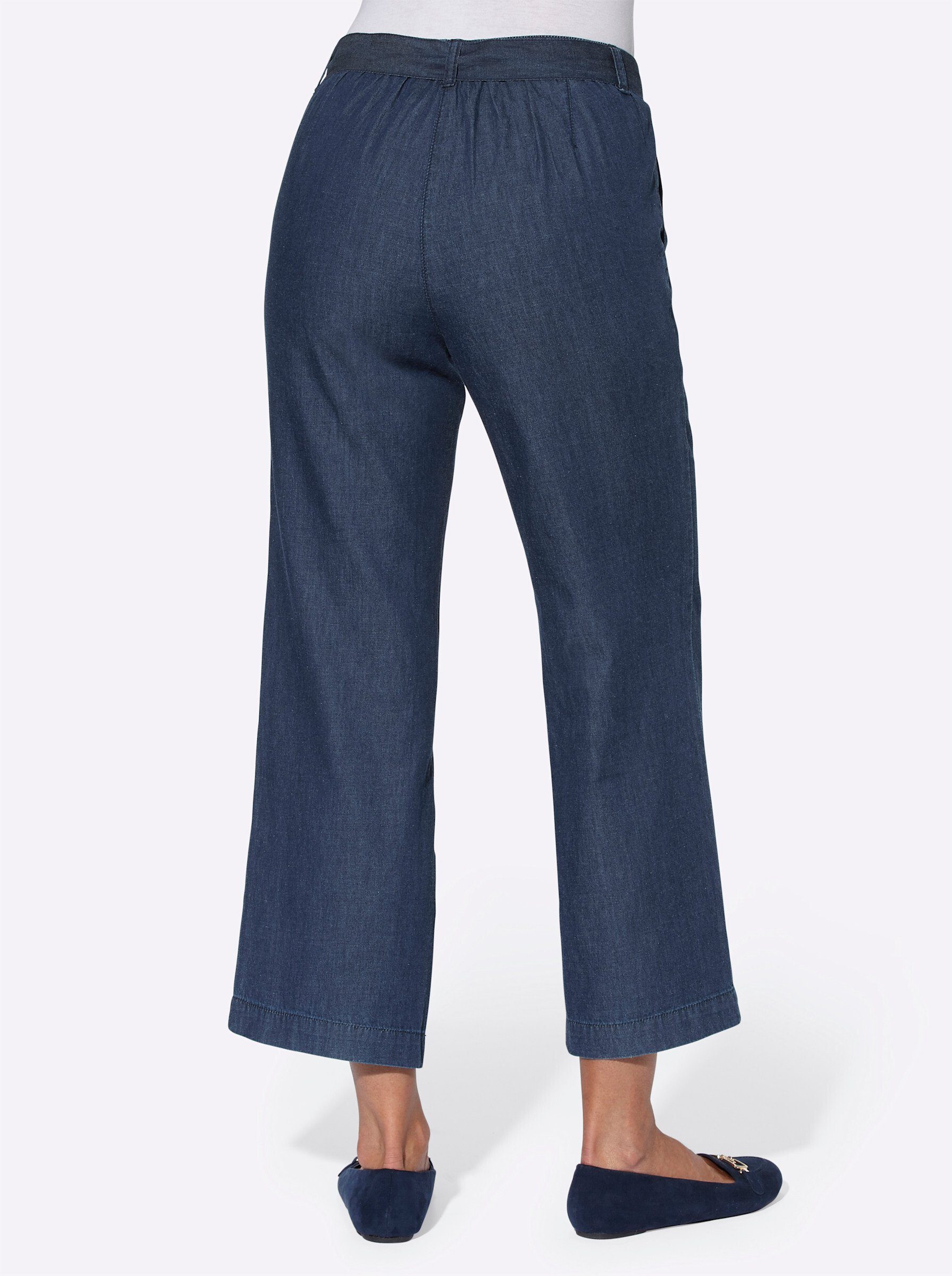 Witt Jeansshorts Jeans-Culotte komfortabel
