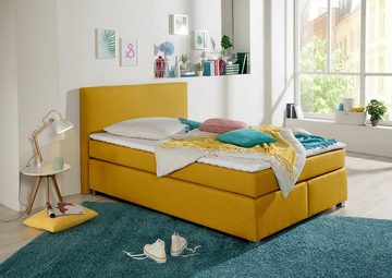 INOSIGN Boxspringbett Eliana, inkl. Topper, in 4 Breiten, 3 Matratzenarten und 2 Härtegraden