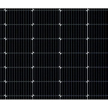 Lieckipedia 3000 Watt batteriekompatible Solaranlage mit Aufputzsteckdose, Growatt Solar Panel, Black Frame