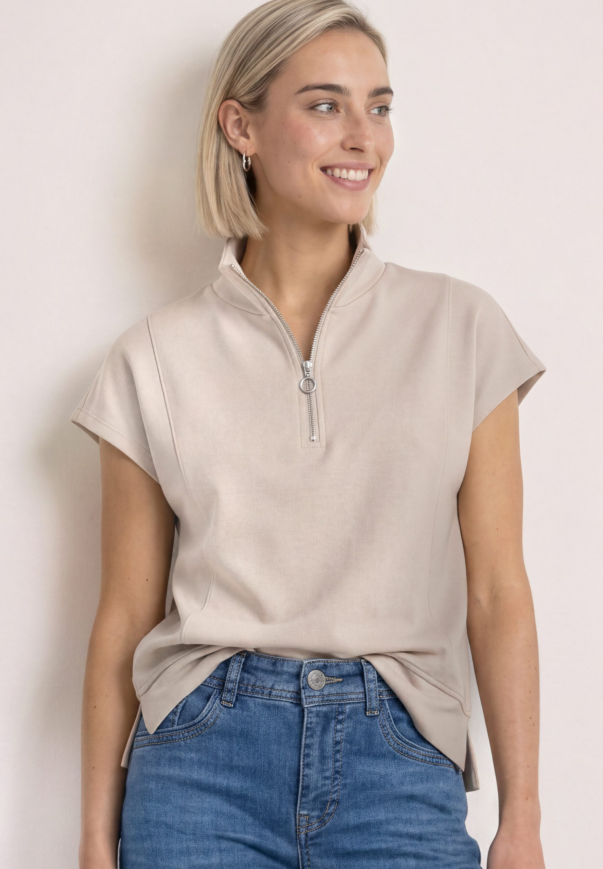 STREET ONE Tanktop in Unifarbe