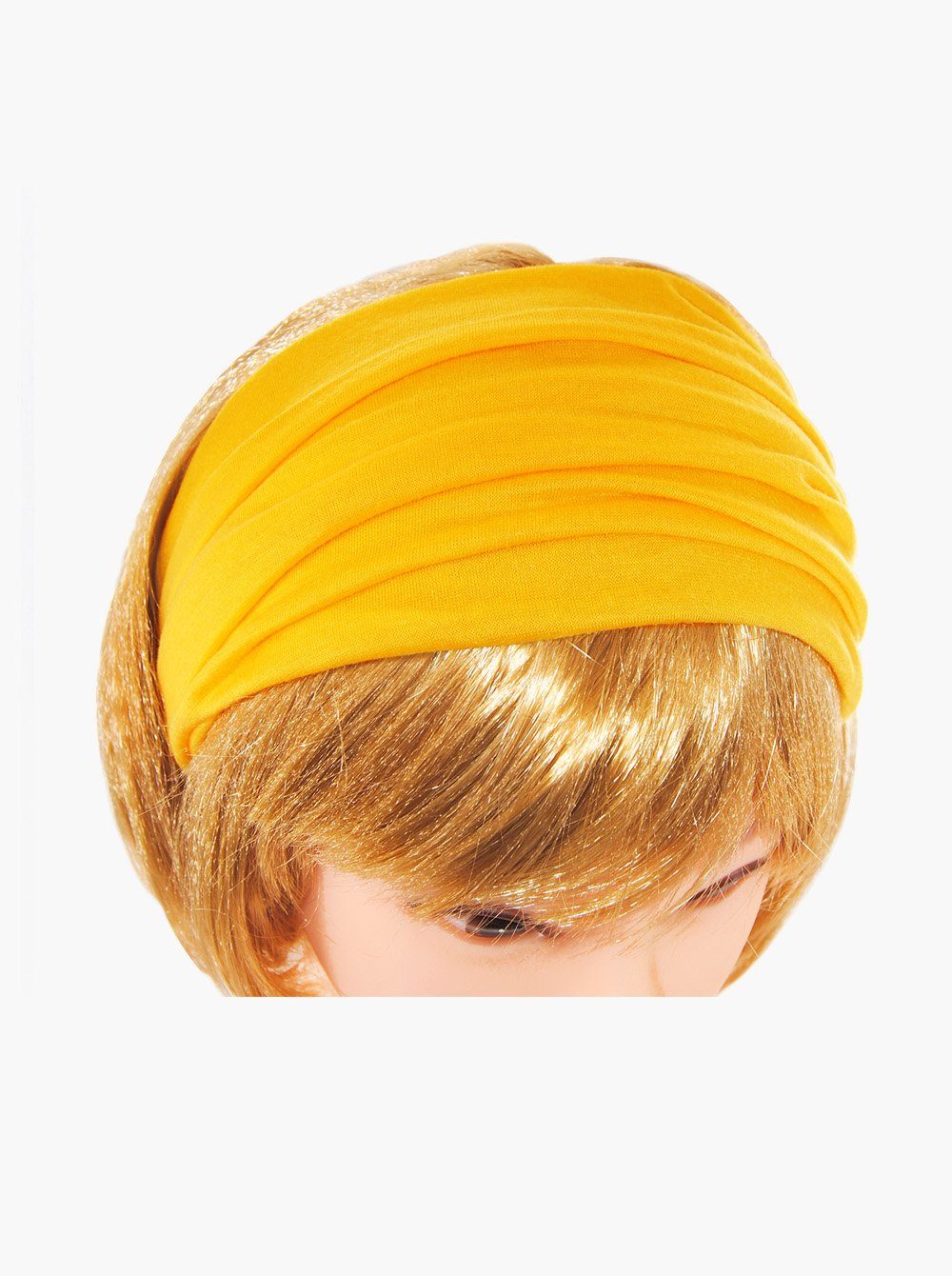 Damen Yoga Sport Hairband für Gelb axy Stirnband Kopfband, und Haarband Haarband