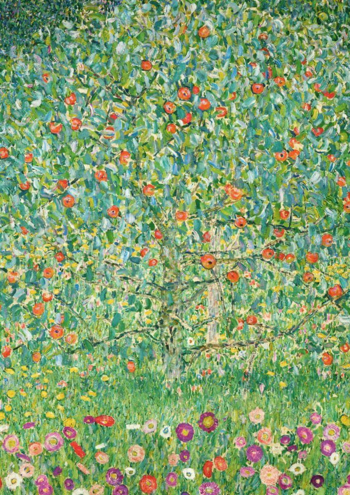 Postkarte Kunstkarte Gustav "Apfelbaum I" Klimt