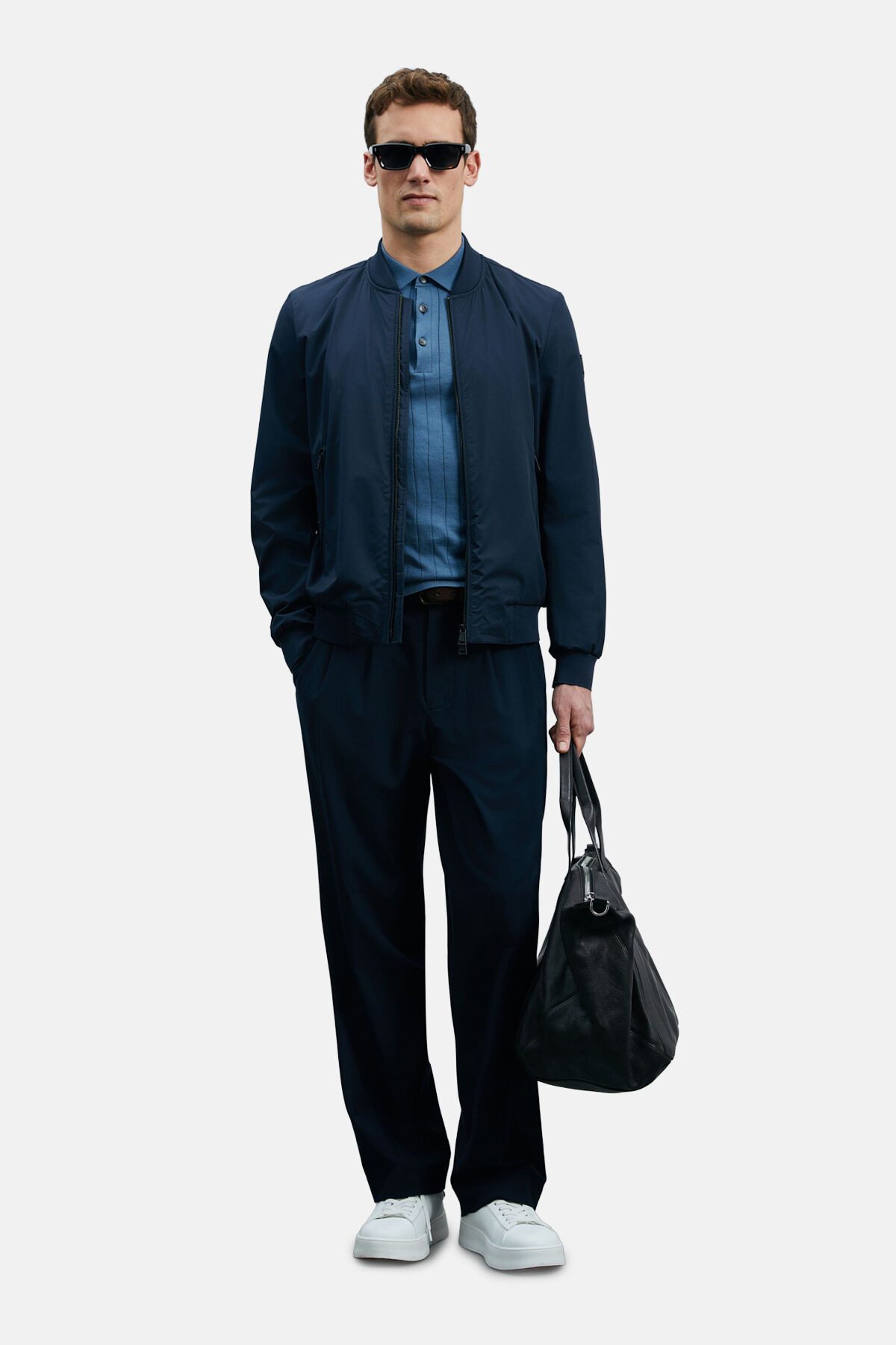 Lufian Blouson ROGER (1-St) im unifarbenen Design