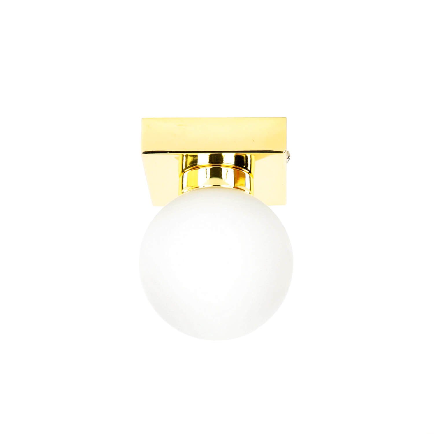 Licht-Erlebnisse Deckenleuchte STAR, ohne Leuchtmittel, Badleuchte in Gold günstig online kaufen