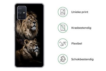 MuchoWow Handyhülle Löwe - Löwin - Porträt, Handyhülle Samsung Galaxy A51, Smartphone-Bumper, Print, Handy