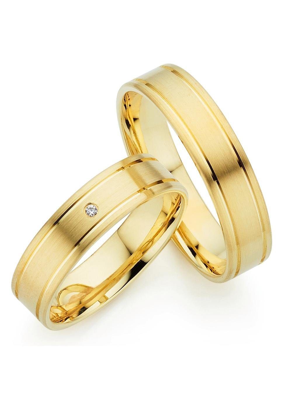 Phönix Trauring Schmuck Geschenk Gold 333 Trauring Ehering LIEBE versch. Varianten, Made in Germany, wahlweise mit oder ohne Brillant