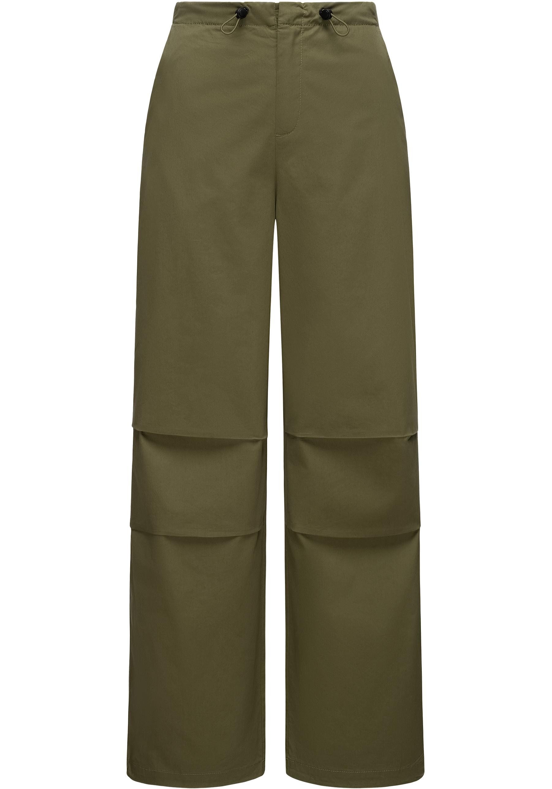 Ragwear Stoffhose Paragata Stylische Parachute-Hose mit Kordelzügen