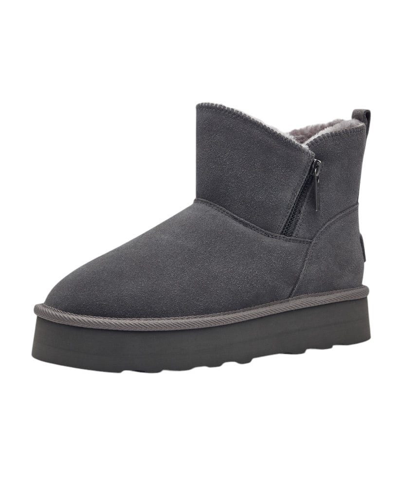 s.Oliver 5-26447-43-216 - mit Innenfutter - graphitegrau Damen Winterstiefe günstig online kaufen