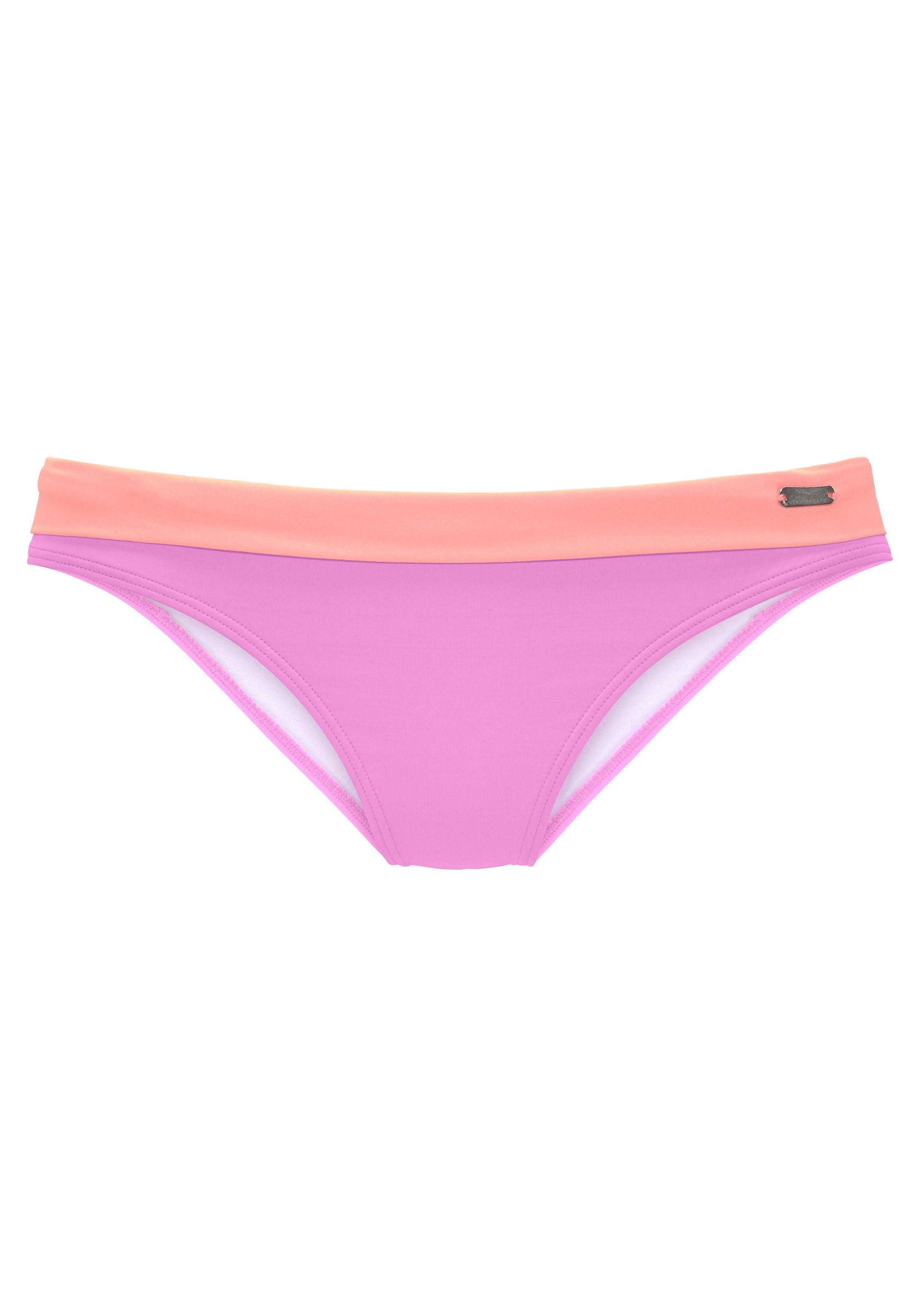 Venice Beach Bikini-Hose Anna mit kontrastfarbenem Bund – Bild 2 von 4
