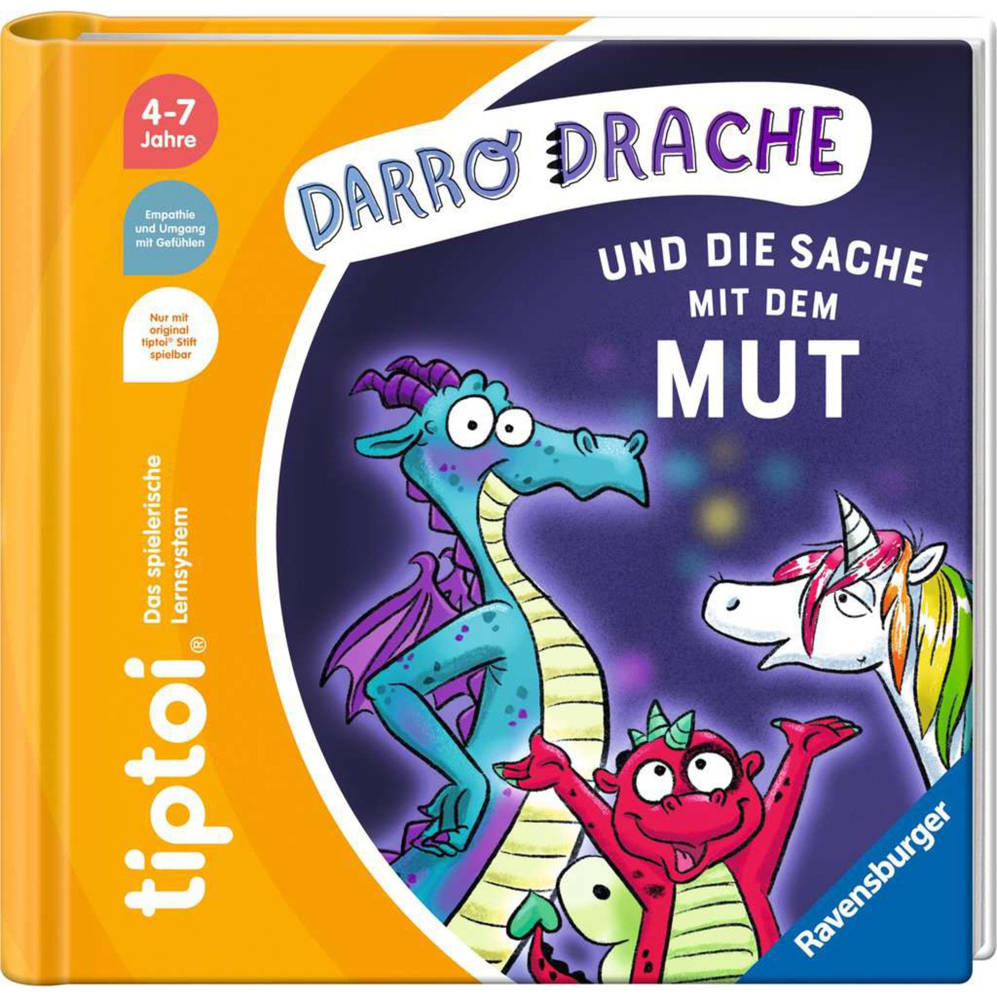 Ravensburger Lernspielzeug Ravensburger tiptoi Darro Drache günstig online kaufen