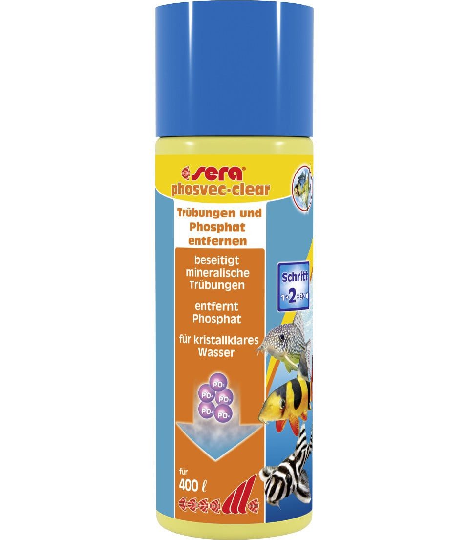 Sera Aquariendeko Sera Aquariumwasseraufbereiter Phosvec Clear 100