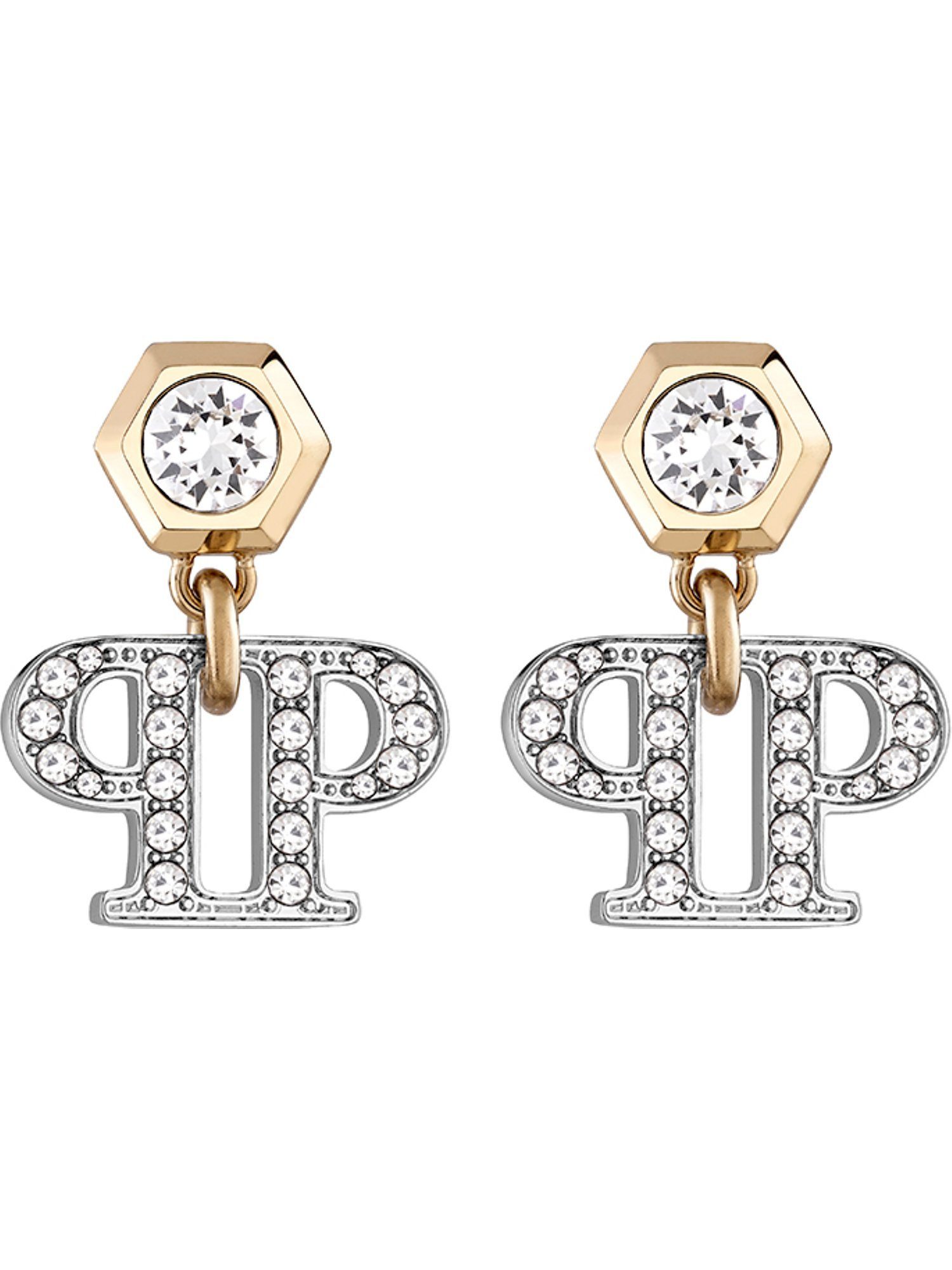 PHILIPP PLEIN Paar Ohrstecker Philipp Plein Damen-Ohrstecker Edelstahl, recycelt