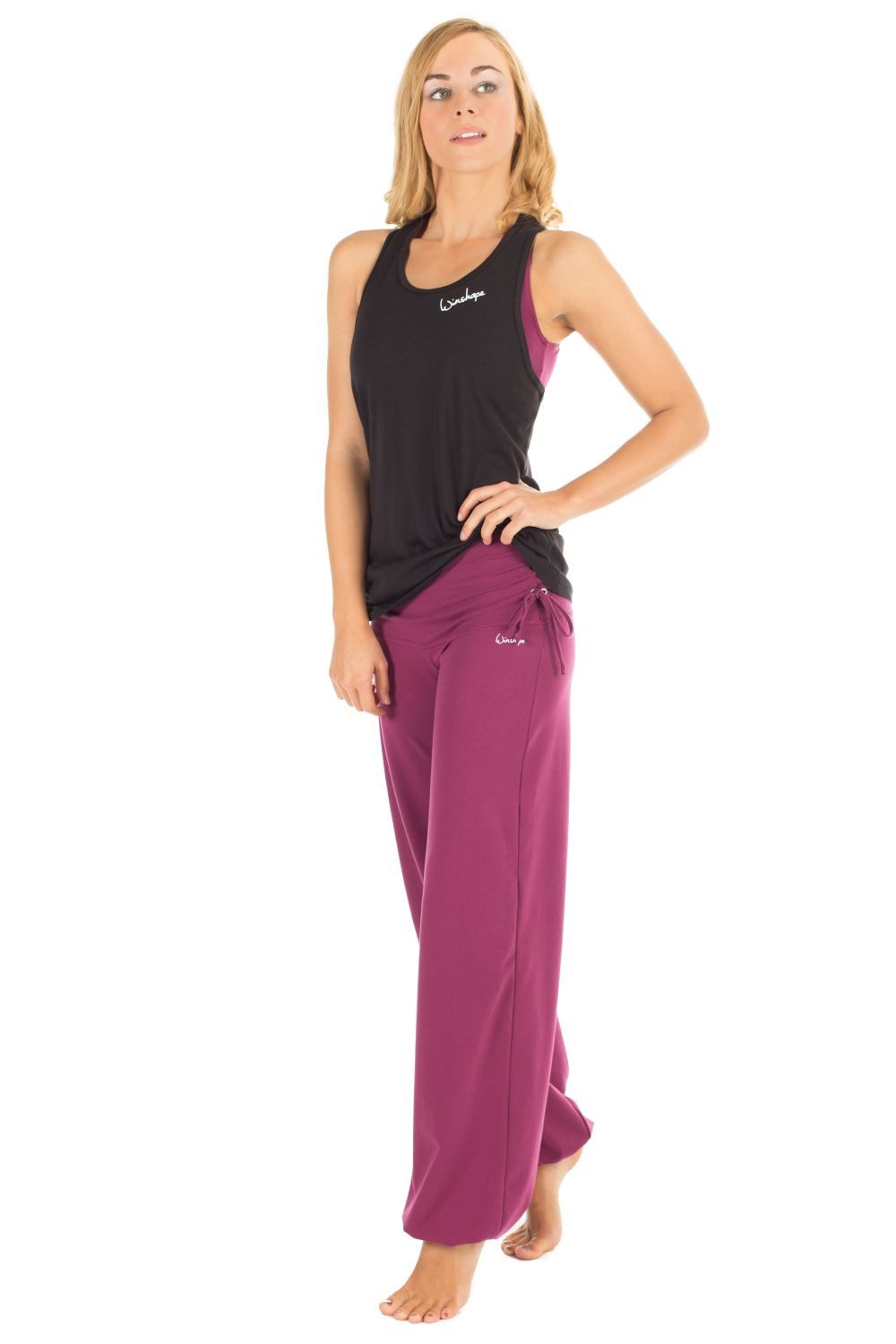 Winshape Sporthose WH1 mit seitlicher Raffung