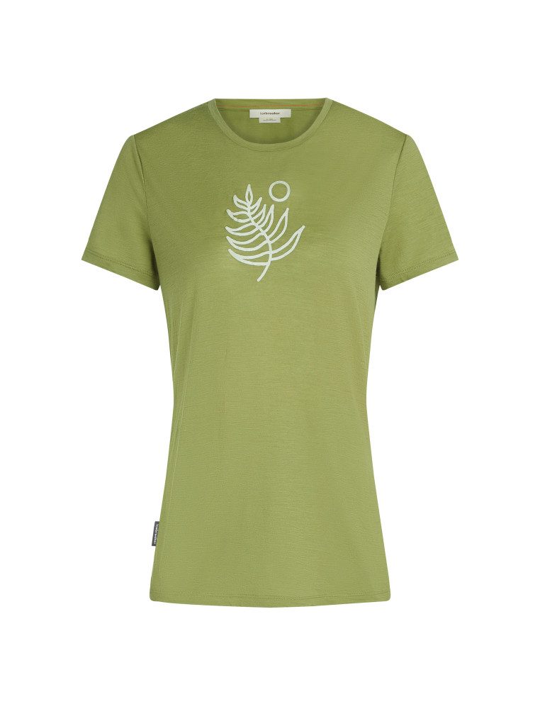 Icebreaker T-Shirt W Mer 150 Tech Lite SS Tee Fresh Fern OLIVE