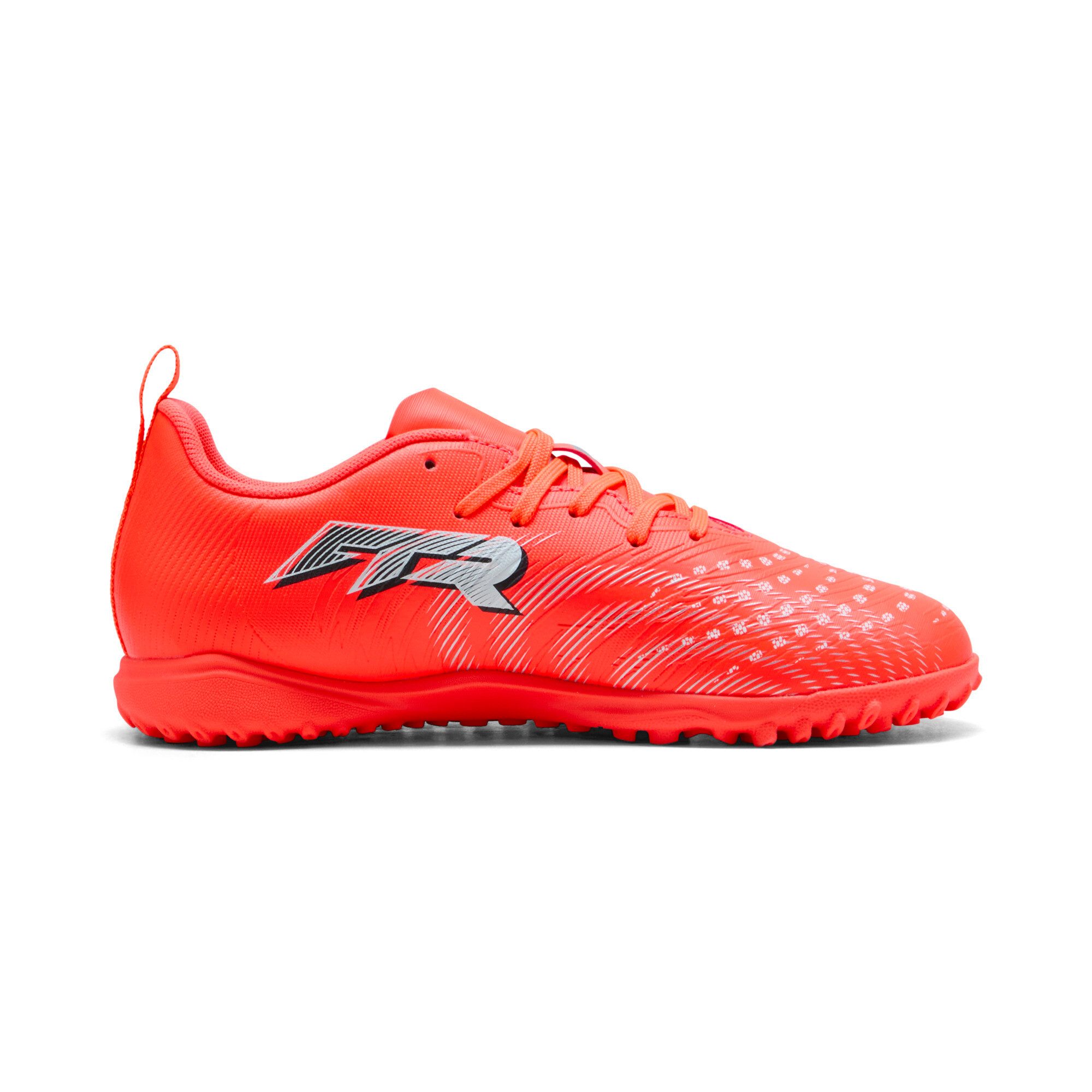 PUMA FUTURE 9 PLAY TT JR Fußballschuh für synthetische Hartplätze und Kunstrasen, elastische Slip-on-Zunge