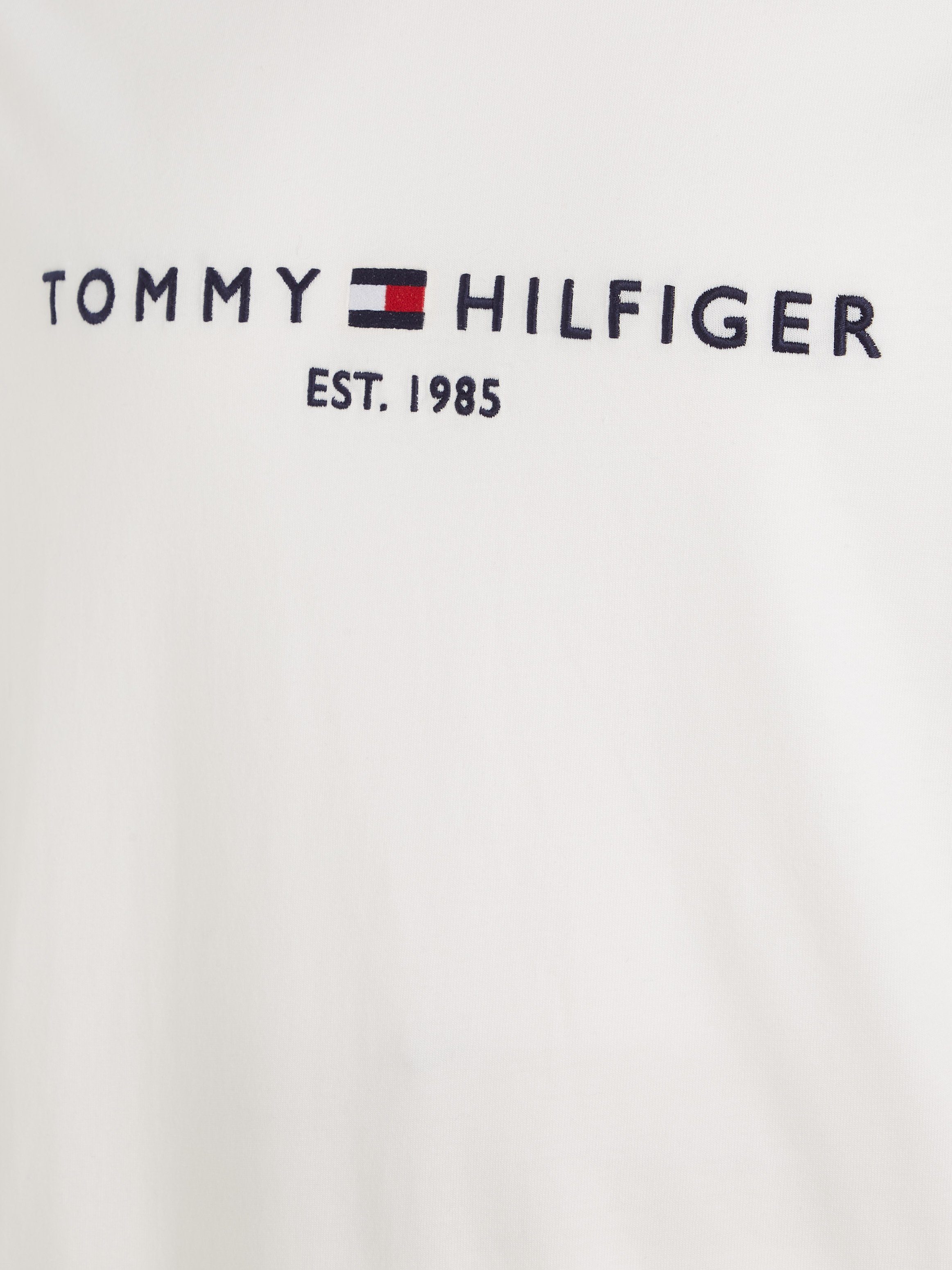 Tommy Hilfiger T-Shirt FLAG TOMMY TEE HILFIGER snow white