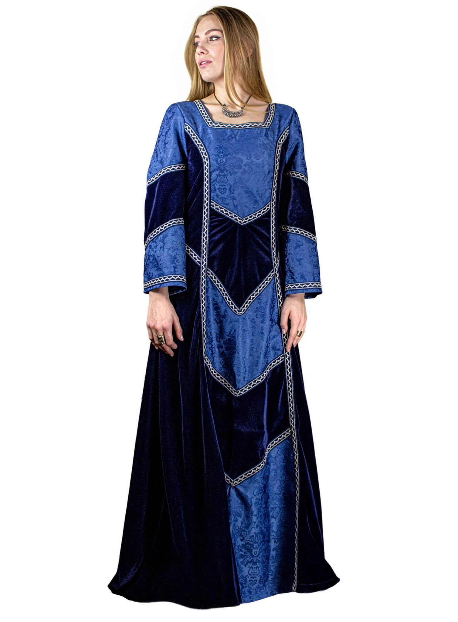 Metamorph Prinzessin-Kostüm Kastilisches Kleid - Aldonza, Dieses noble Kleid, das an das kastilianische Mittelalter angelehnt is