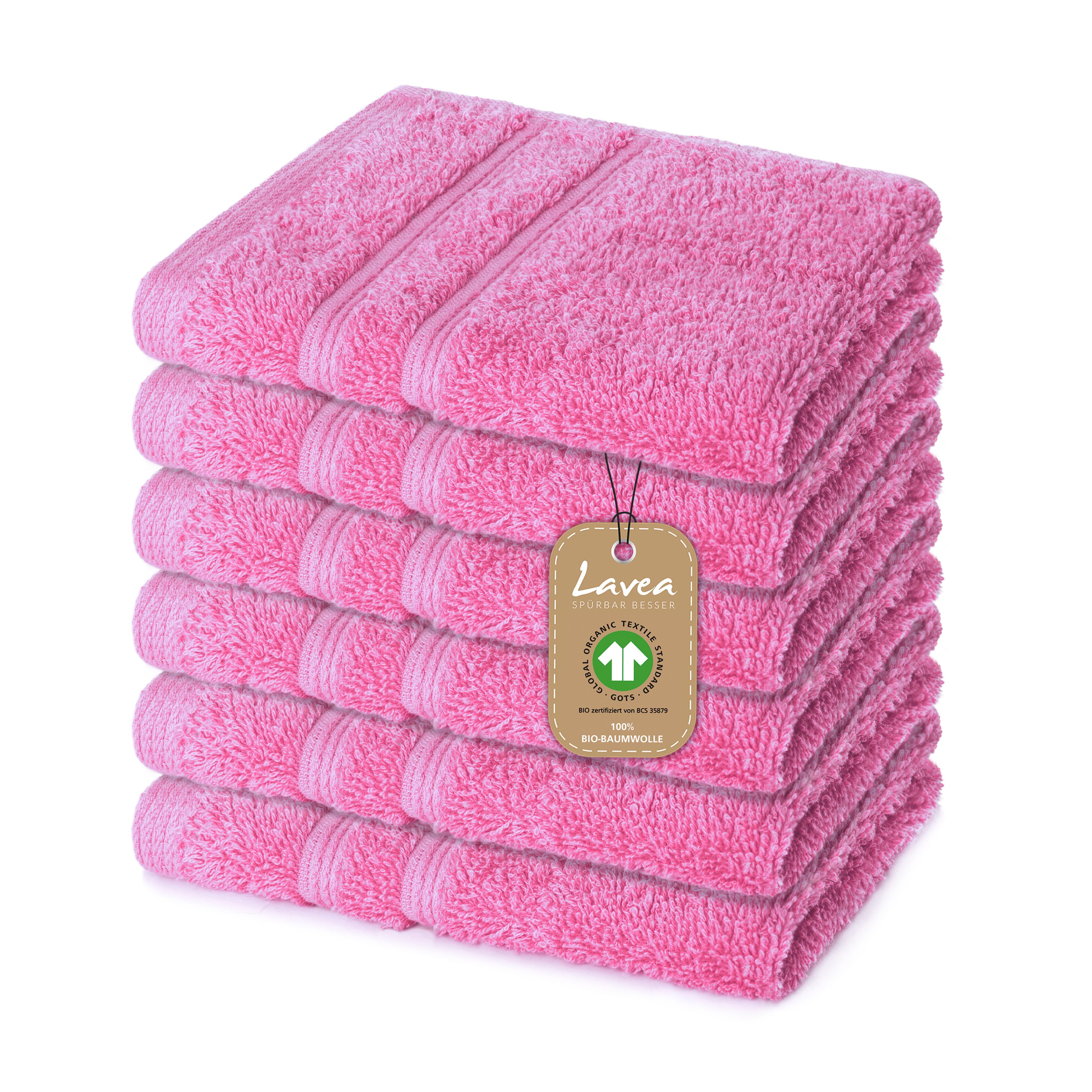 Lavea Handtuch Set Bio-Baumwoll Serie Bali, günstig online kaufen