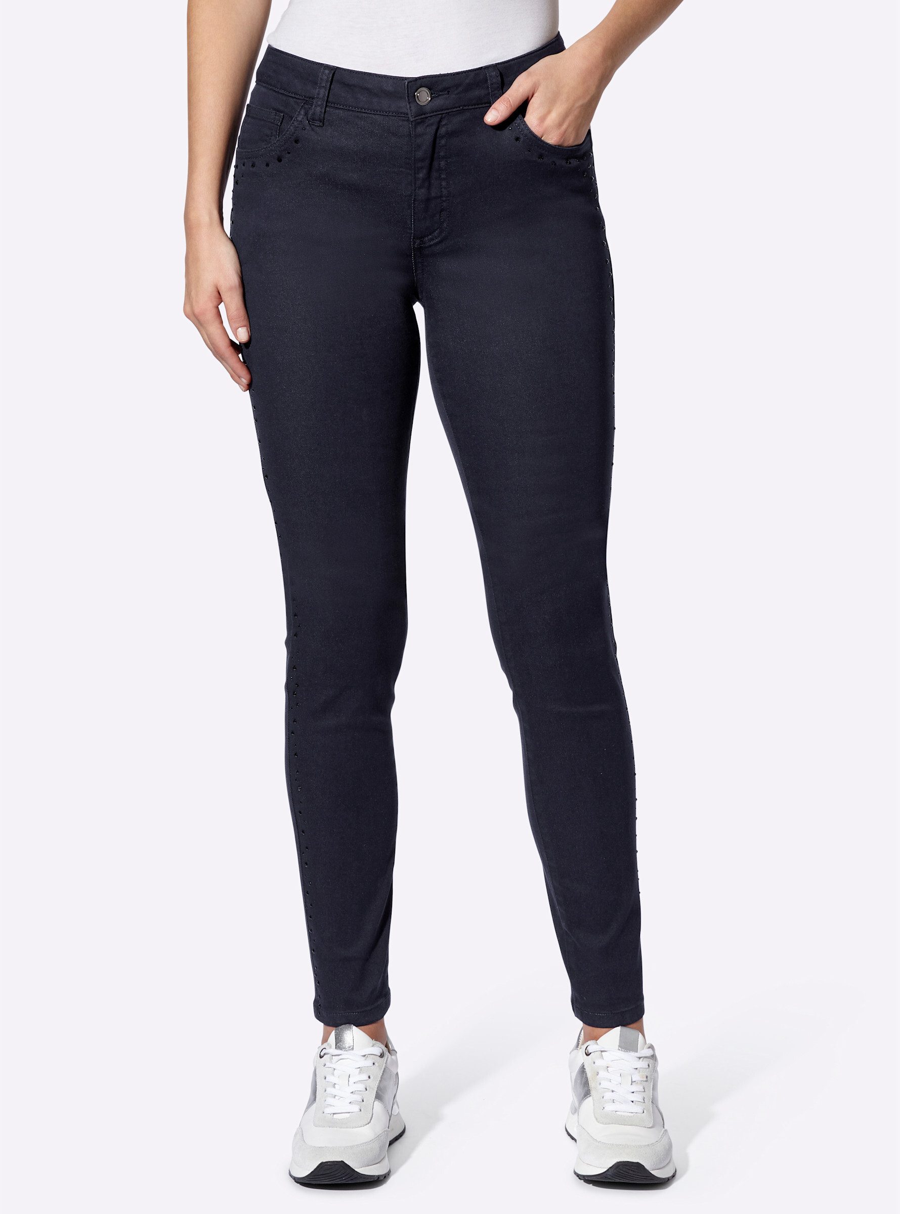 heine Jerseyhose Röhrenjeans . günstig online kaufen