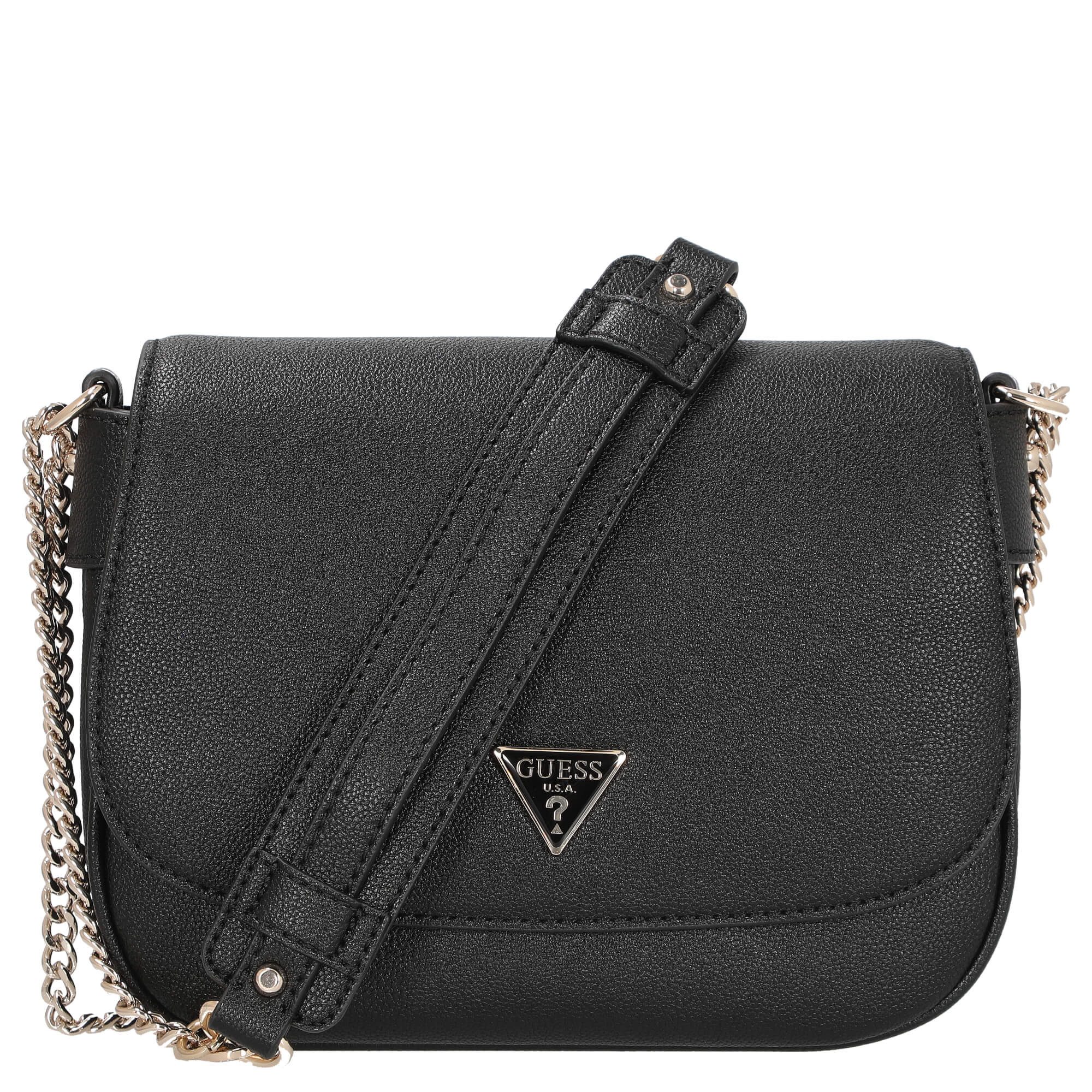 Umhängetasche Fedora - Schultertasche 23 cm (black)