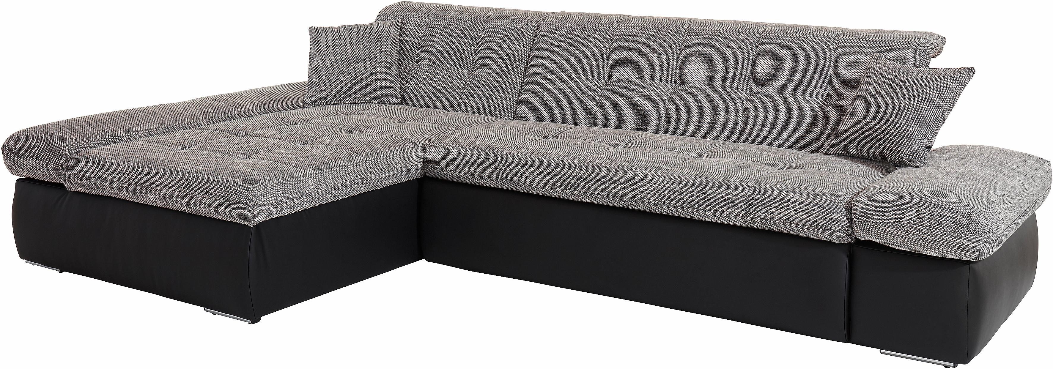 DOMO collection Ecksofa Moric, L-Form, XXL-Sofa günstig online kaufen