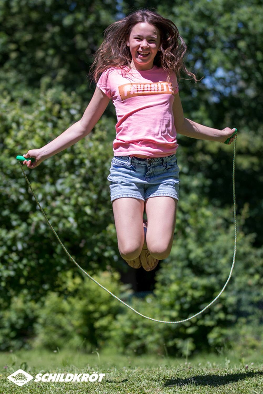 Schildkröt Spielzeug-Gartenset Kids Springseil, Outdoor Hüpfseil Sportspiel Sprungseil