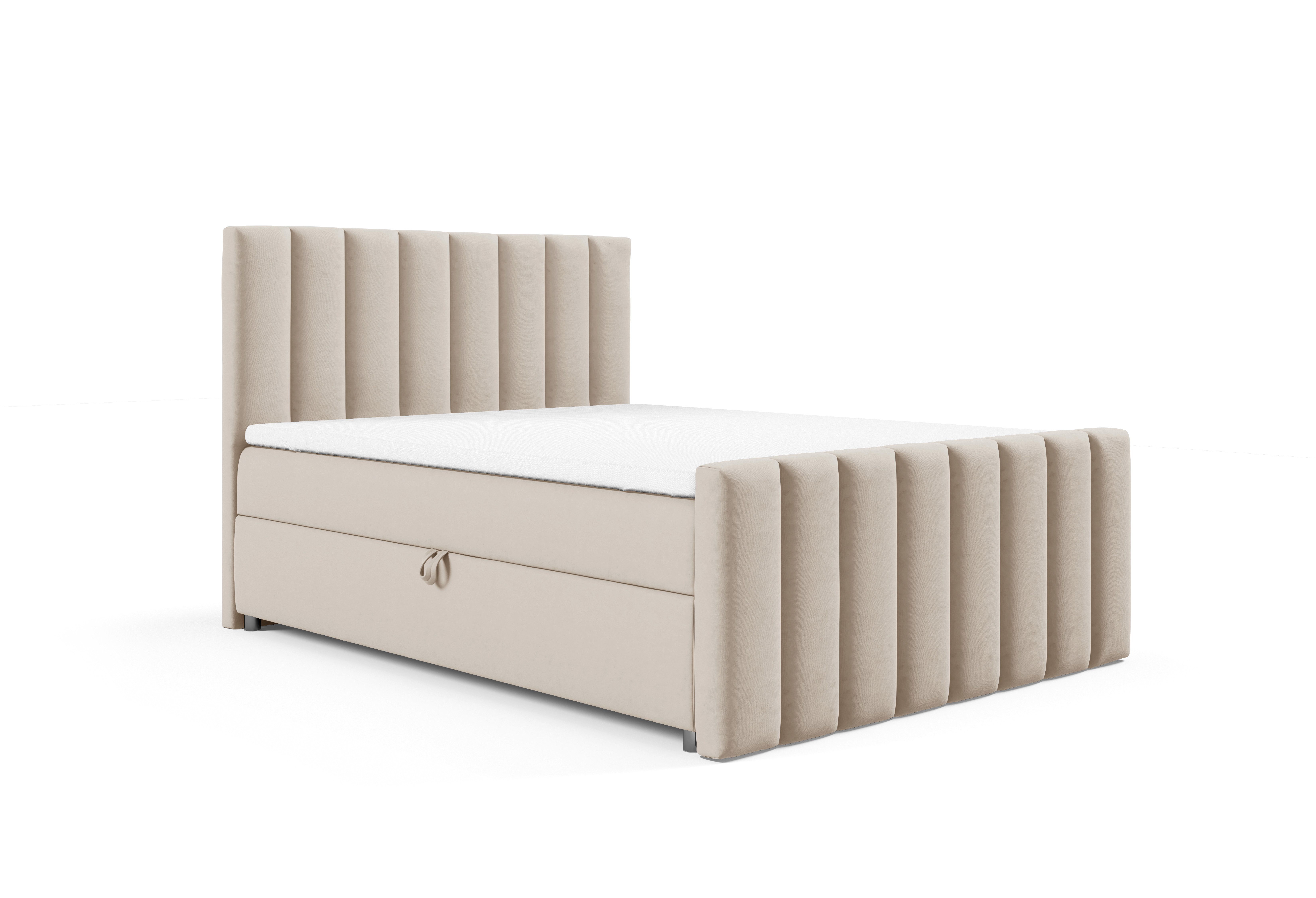 Best for Home Boxspringbett Trinity K-10 Boxspringbett mit Stauraum, Bonell günstig online kaufen