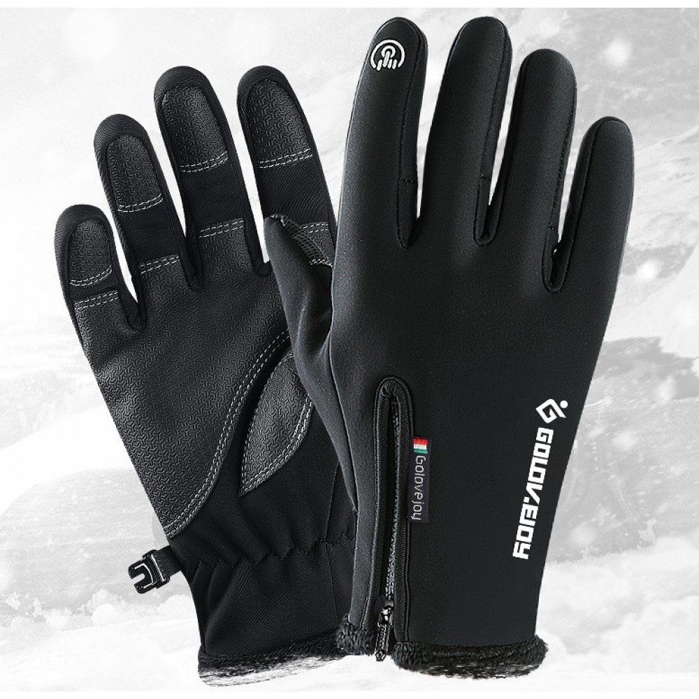GelldG Fahrradhandschuhe Füll Finger Damen, Winterhandschuhe Touchscreen Herren Handschuhe