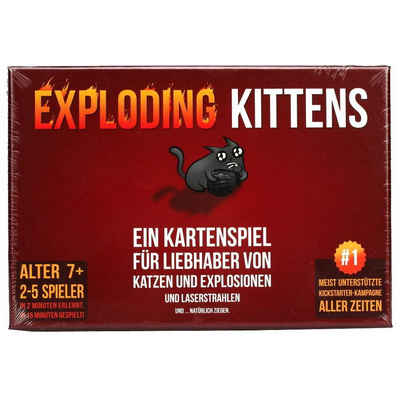 Asmodee Spiel, »Asmodee Exploding Kittens - explosives Katzen«