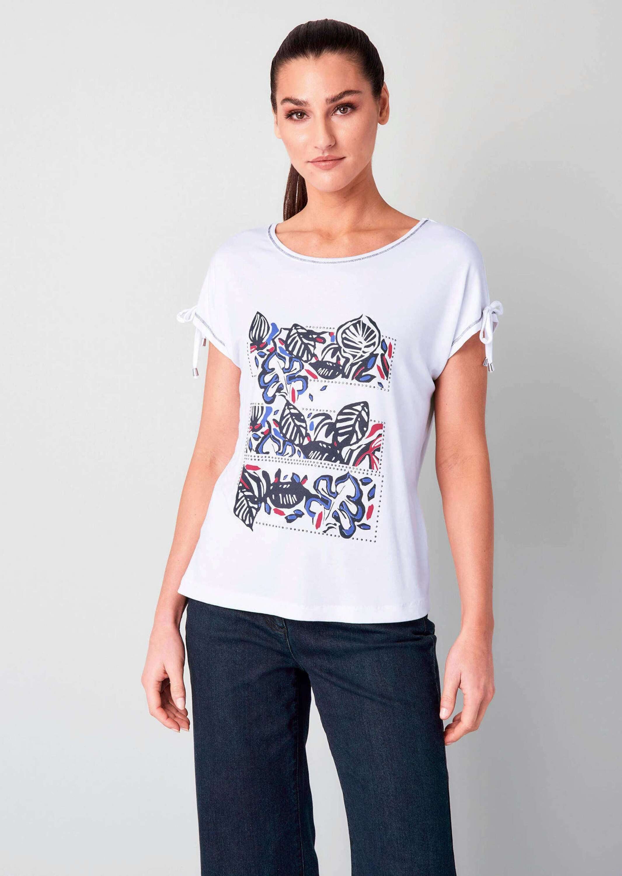 Print-Shirt Shirt mit maritimen Druck
