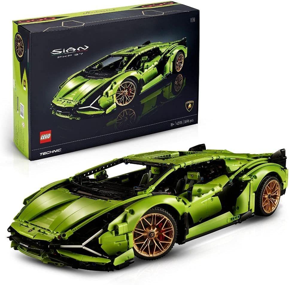 LEGO® 42115 Technic Lamborghini Sián Spielbausteine, (42115, 3969 St., 4211 günstig online kaufen