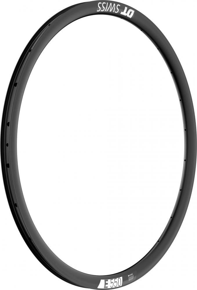 Laufrad DT Swiss Felge E 550 Disc 28"/700C 32 Loch Schwarz - aerodynamische Ro